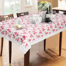 dakshya industries PVC 6 Seater Floral Table Cover-picture-10