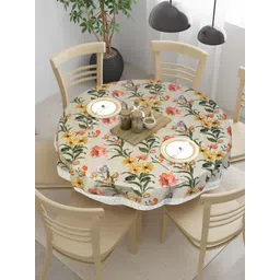 Floral, Printed 4 Seater Table Cover-image-30