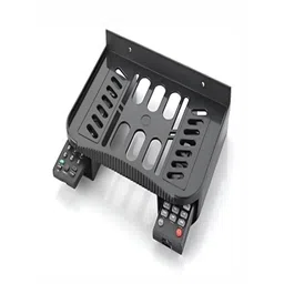 DALUCI Black 2 Pieces MDF Set Top Box Stand with 2 Remote Holder-picture-48