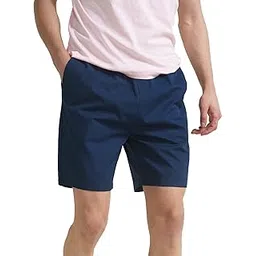 damensch Cotton Shorts for Men, Lounge Mens Cotton, Elasticated Waistband Pant, Bermuda Pants, Relaxed Fit Half Pant, Home for Man-picture-31