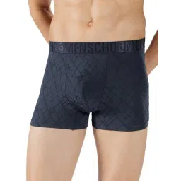 Damensch Iris Navy Regular Fit Jacquard Trunks-picture-32