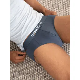 DAMENSCH Men Anti-Bacterial Moisture-Free Deo-Cotton Briefs DAM-CTST-B-BUB-Marble Blue-picture-26