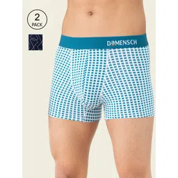 DAMENSCH Men Pack Of 2 Printed Anti Bacterial Trunk-picture-42