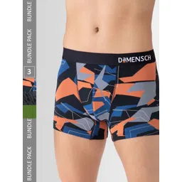 DAMENSCH Men Pack of 3 Deo-Soft Trunks DAM-PRIOP-T-MYB-HG-CA--picture-26