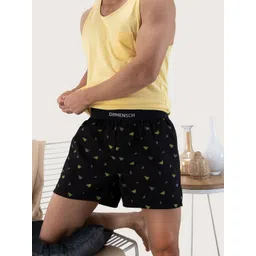 DAMENSCH Men Printed Ultra-Light Cotton Regular Fit Inner Boxer-picture-16