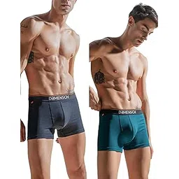 damensch Men's Cotton Blend Regular Solid Trunks-picture-32