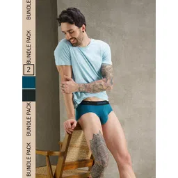 DaMENSCH Mens Pack of 2 Premium Cotton Briefs-picture-25