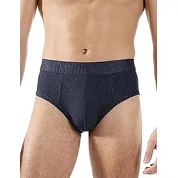 damensch Men's Regular Fit Premium Polyamide Elastane Jacquard Briefs with Lightweight, High Stretch Fabric Anti-Bacterial Finish Super Soft Jacquard Brief Underwear-picture-22