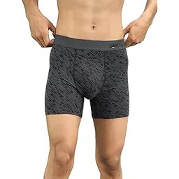 damensch Men's Regular Fit Supima Printed Cotton Boxer Brief Pack of 1 | Boxers for Men, Underwear for Men, Underwear for Men Combo,v Shape Underwear for Men-picture-36