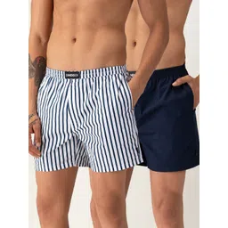 damensch Pack of 2 Cotton Side Pocket Printed Men Boxer-picture-17