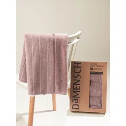 DAMENSCH Set Of 2 Pink Cotton Bath Towels-picture-18