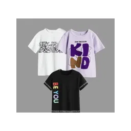 DAMN GUD DG Kids Pack of 3 Printed T-shirt-picture-45