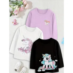 DAMN GUD DG Kids-Unisex Black Cotton Tshirts-picture-18