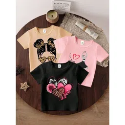 DAMN GUD DG Kids-Unisex Black Cotton Tshirts-picture-15