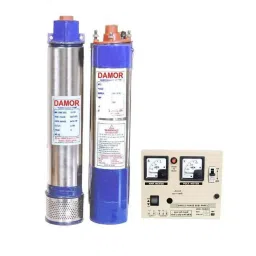 Damor 1HP 4 inch Borewell Oil Filled Submersible Pump with Control Panel, Borewell Upto 102 ft-picture-19