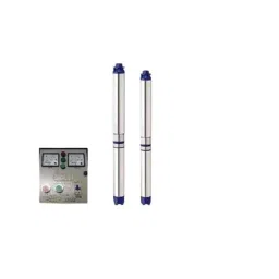 Damor 2HP 15 Stage Pure Copper Oil Filled Single Phase 100mm Submersible Pump Set with Control Panel-picture-30