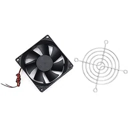 D&V ELECTRO SMART DC 12V Cooling Fan for PC Case, CPU Cooler Comes with 3 inches Grill-picture-23