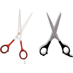 DANIAL 6.5" Hair Cutting Scissors for Professionals Salon Barber Scissors for Men Women - Stainless Steel Scissors/Shears (Set of 2)-picture-18