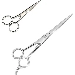 DANIAL Scissors for Hair Cutting Professional Salon Barber SET OF 2 SCISSORS SHEARS Stainless Steel Men Women SAVE RS. 99-picture-12