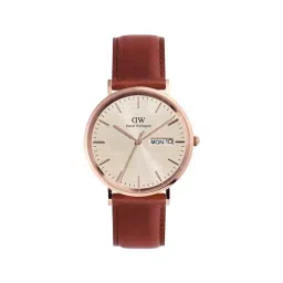 DANIEL WELLINGTON Classic Extension Champagne Round Dial Analogue Men Watch - DW00100829K-picture-44