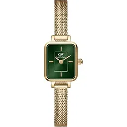 daniel wellington Women Analogue Green Square Dial Watch- DW00100653K-picture-45
