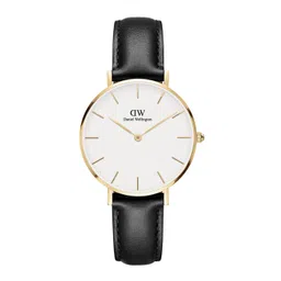 Daniel Wellington Women Petite Sheffield Leather Analogue Watch - DW00100549K-picture-16