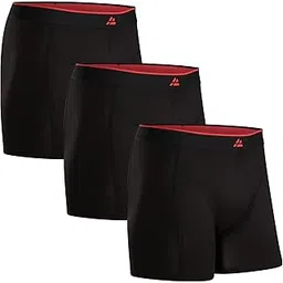 danish endurance 3 Pack Bamboo Viscose Boxer Briefs, Breathable Men's Underwear-picture-45