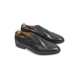 DANZIO Men Textured Leather Lace-Ups Formal Oxfords-picture-31