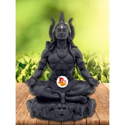 DARIDRA BHANJAN Black Religious Idol Showpiece-picture-24