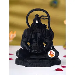 DARIDRA BHANJAN Black Religious Idol Showpiece-picture-29