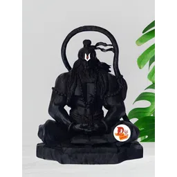 DARIDRA BHANJAN Black Religious Idol Showpiece-picture-15