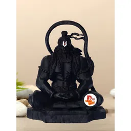 DARIDRA BHANJAN Black Religious Idol Showpiece-picture-17