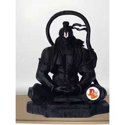 DARIDRA BHANJAN Black Religious Idol Showpiece-picture-19