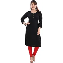 darika Women's Cotton Chikankari Straight Kurti Multiple Color in from Small to Plus Size.-picture-39