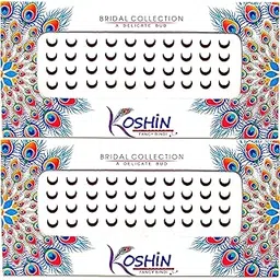 Dark Maroon Half Moon Shape Medium Size Height 6mm x Width 7mm Forehead Bindi for Girls Women Ladies - Velvet Kumkum Self Adhesive | Chandrakor | Crescent | Chand | Combo Pack 2-image-10