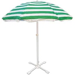 Dark Moon Garden Umbrella with Stand 7Ft/42in – UV-Resistant, Waterproof, Iron Frame, Crank – Ideal for Patio, Balcony, Poolside & Outdoor Events C-50-image-18
