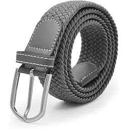 darkleatheris Stretchable Woven Fabric Belt For Men & Women, Fits On Upto 40 Inches Waist Size, Hole Free Design --picture-24