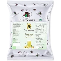 D'aromas Sugarcane Lime Juice with Ginger Instant Mix Powder - 500g|Spray Dried Sugarcane Juice Powder Drink-picture-11