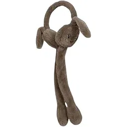 darshan mart Plush Elephant Earmuffs, Grey, Soft Fabric, Winter Ear Warmers, Cute Animal Design (Brown)-picture-38