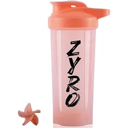 DASSIO Gym Shaker For Protein Shake Gym Protein Shaker Bottle For/BCAA/Protein Shaker Bottle, with Blender mixer Ball, Black, BPA-Free, Peach, 750 Ml Shaker Bottle For Supplements Shaker-picture-13
