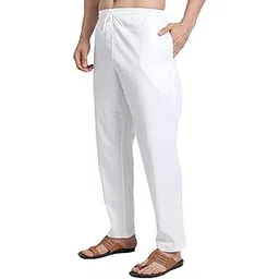 dastekarigar White Cotton Pyjamas for-Men-picture-48