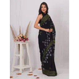 Dastkar Pure Cotton Block Printed Saree-picture-39