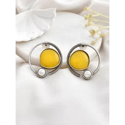 DASTOOR Contemporary Silver Plated Studs-picture-14