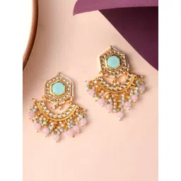 DASTOOR Gold-Plated Contemporary Drop Earrings-picture-31