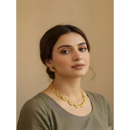 DASTOOR Gold-Plated Stones Studded Jewellery Set-picture-30