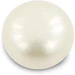 dauraya gems Natural Pearl Stone 3.25 Ratti /2.71 Carat Natural South Sea Pearl (Moti) Rashi Ratna Lab-Certified Precious Loose Gemstone (EFG0168)-picture-30