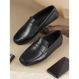 DAVINCHI Men Leather Loafers-picture-27