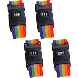 Dayalu Luggage Strap for Suitcases-Belt, Adjustable Packing Straps Travel Belts for Trolleys and All Kind of Luggages (Rainbow) (4)-picture-55