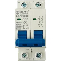 DAYSTAR SOLAR DC MCB 63A 2POLE 800V SIBASS-ELECTRIC DC MINIATURE CIRCUIT BREAKER (SE-PV63)-picture-20
