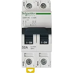 Daystar Solar SE 32A 2 Pole DC MCB | 6kA Breaking Capacity | C Curve Miniature Circuit Breaker for Short Circuit & Overload Protection | 500V Rated | DIN Rail Mount-picture-18